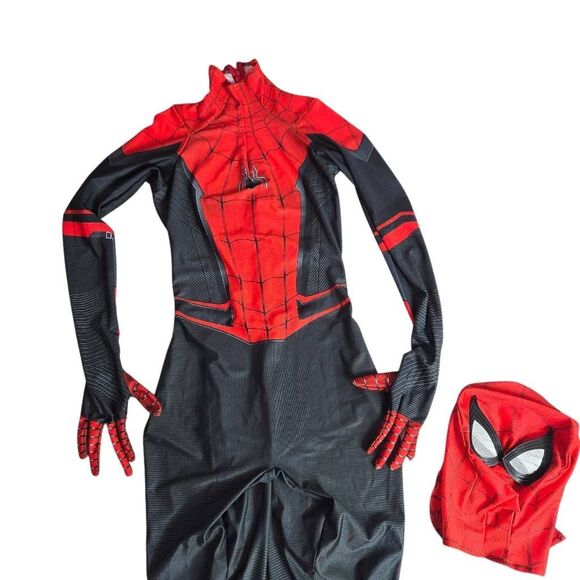 Spiderman Bodysuit Costume Child large - Picture 3 of 7